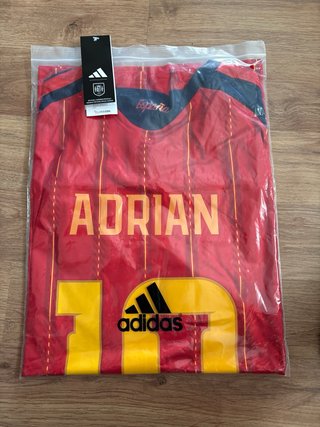 Camiseta Adidas España Adrian 10 Talla XL