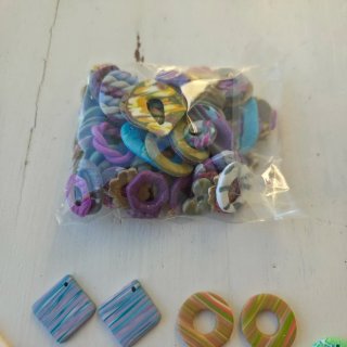 3 - Pendientes arcilla polimérica para montar