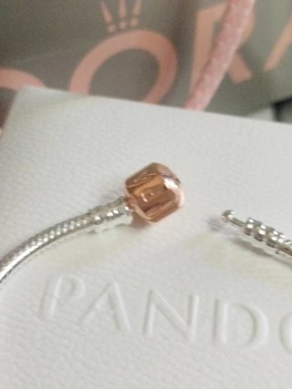 Pulsera Pandora Oro Rosa y Plata