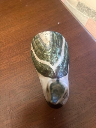 Figura decorativa de pájaro