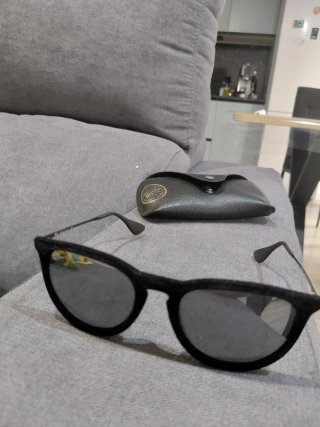 Gafas de sol Ray-Ban terciopelo negras