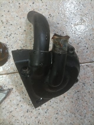 Tapa y palometa bomba agua Kawasaki 500