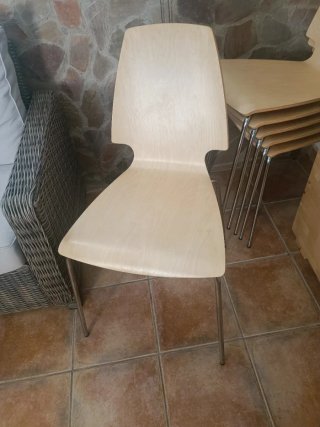 Sillas Comedor Cocina Madera y Metal
