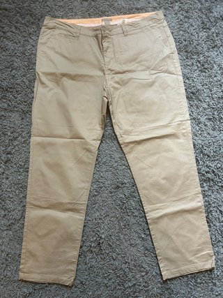 Pantaloni donna beige taglia 52