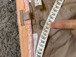 Pantaloni donna beige taglia 52