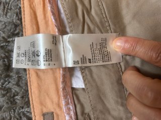 Pantaloni donna beige taglia 52