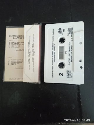 Cassette Electric Light Orchestra Balance of Power