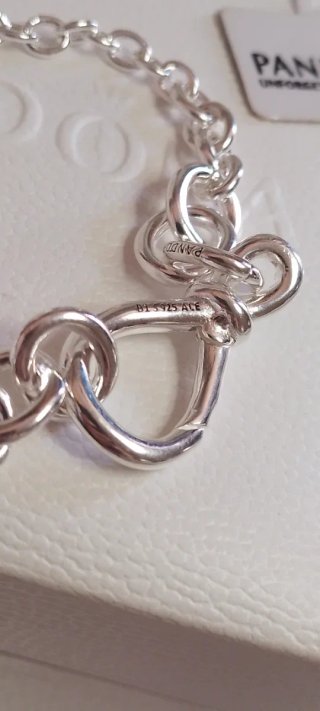Pulsera Pandora Plata Corazón