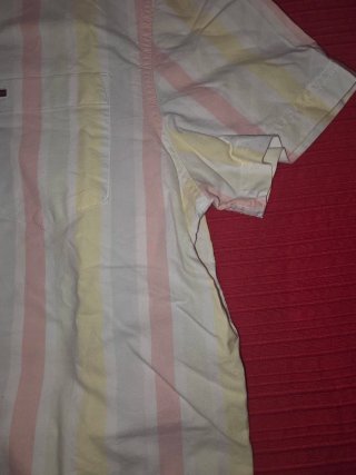Camisa Tommy Hilfiger Jeans Rayas Talla L