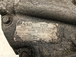 COMPRESOR AIRE ACONDICIONADO FIAT 169A1000 SCSC06