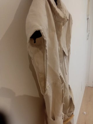 Mono Mango sin mangas beige talla S