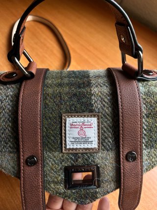 Bolso Islander Harris Tweed Mini Satcher