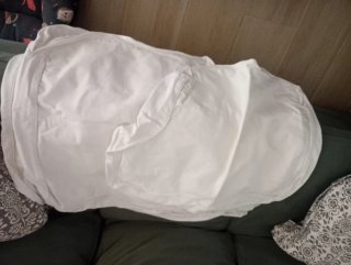 Funda sofá Ektorp 3 plazas blanca