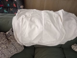 Funda sofá Ektorp 3 plazas blanca