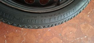 Llanta de repuesto Audi A4/A5   19 pulgadas