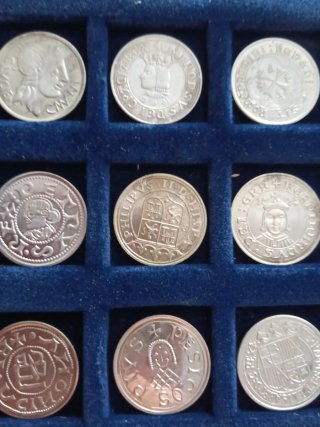 Lote 24  Monedas Plata España
