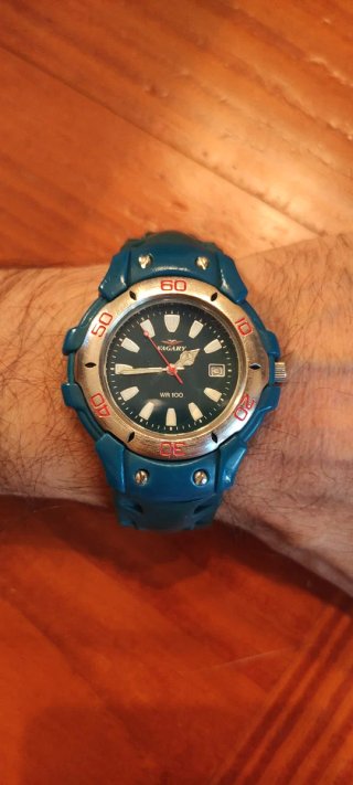 Orologio Vagary Aqua 39 Blu/Rosso