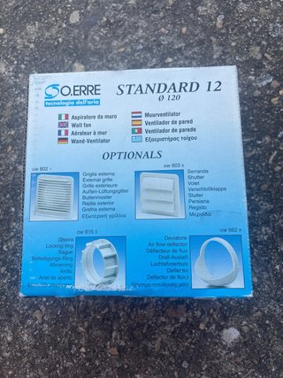 Extractor SO.ERRE Standard 12 WC silencioso