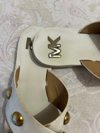 Sandalias Michael Kors Blancas Talla 41