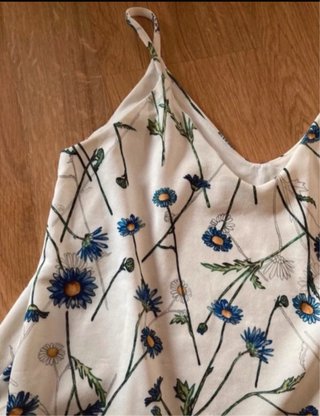 Camiseta tirantes flores L
