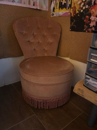 Pareja de Descalzadoras Terciopelo Rosa