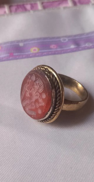Anello sigillo afghano mm 20,4