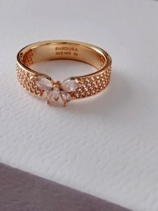 Anillo Pandora Mariposa Talla 58