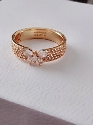 Anillo Pandora Mariposa Talla 58