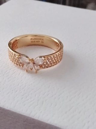 Anillo Pandora Mariposa Talla 58