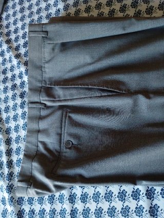 Traje de verano gris
