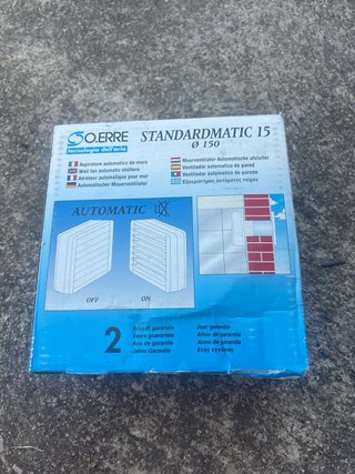 SO.ERRE Standardmatic 15 Ventilador Pared