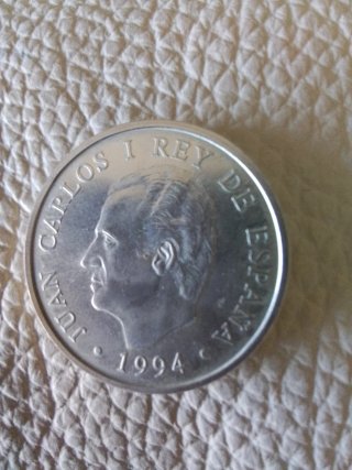 Moneda 2000 Pesetas Plata 1994 Juan Carlos I