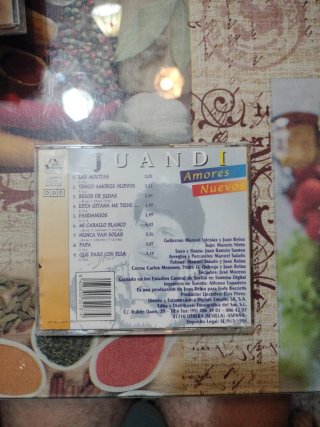CD Juandi Amores Nuevos Flamenco