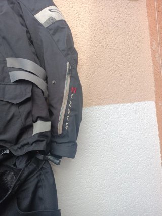 Traje Moto Macna XXL A2 DGT Negro