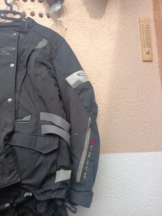 Traje Moto Macna XXL A2 DGT Negro