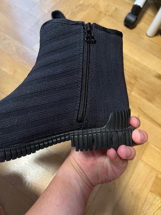 Botines Camper Negros Cremallera
