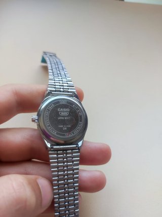 Reloj Casio Azul y Plateado