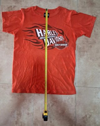 Camiseta Harley Davidson Naranja Talla S