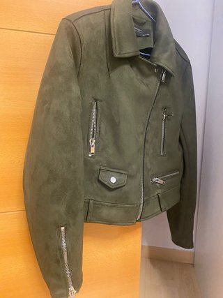 Cazadora Zara Verde