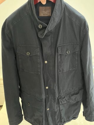 Parka Azul Marino Massimo Dutti Talla XL