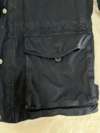 Parka Azul Marino Massimo Dutti Talla XL