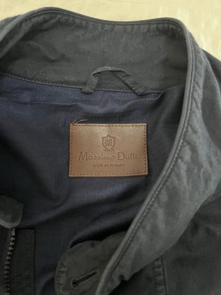 Parka Azul Marino Massimo Dutti Talla XL
