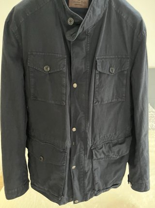 Parka Azul Marino Massimo Dutti Talla XL
