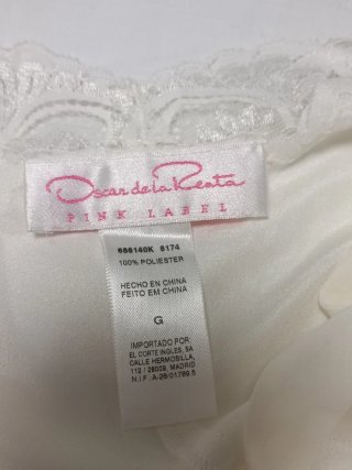 Conjunto Bata y Camisón Óscar de la Renta Talla G