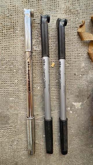 Pack 3 Bombas SKS Super Corsa bicicleta vintage