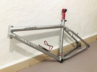 Cuadro Klein Pinnacle Plata