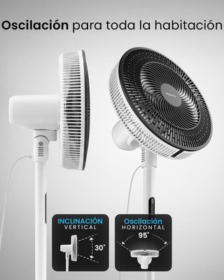 VENTA VENTILADOR DE PIE SILENCIOSO AJUSTABLE NUEVO