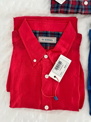 Camisas El Ganso Lino Talla XL