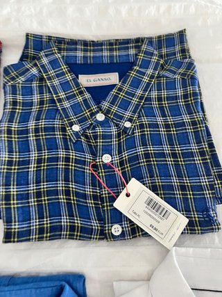 Camisas El Ganso Lino Talla XL
