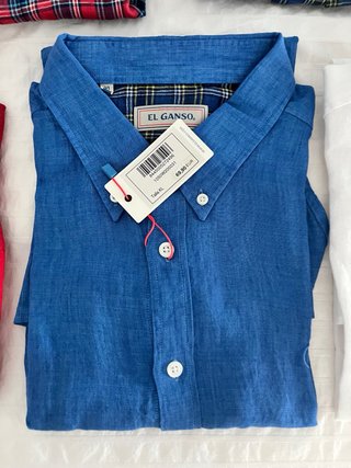 Camisas El Ganso Lino Talla XL
